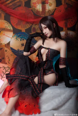 Fate/GrandOrder Yu Meiren (Assassin) @洛璃lo1iSAMA_ (9 photos)