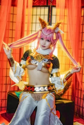 Tamamonomae Mythology Costume @_喵子Nyako： Nyako (10 photos)