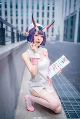 FGO Shuten Douji unqualified nurse @妹摄段段 (8 photos)