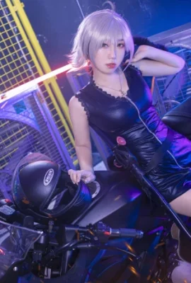 Fate/GrandOrder Evil Dragon Witch ver Shinjuku 1999-Jeanne d'Arc Alter Black Jeanne d'Arc@-Mysterious Voice X- (9 photos)