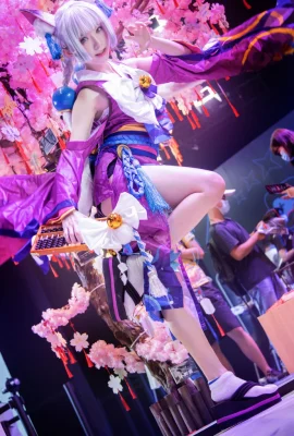 Onmyoji Cat Shopkeeper @Kitaro_绮太郎 (9 photos)