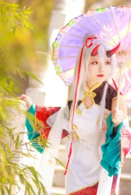Fate/GrandOrder Tomoe Gozen@黑然Alala (9 photos)