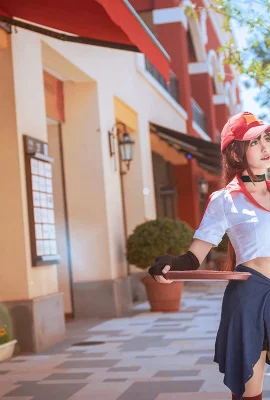 League of Legends pizza delivery girl Sivir @T_小乔木_T (8 photos)