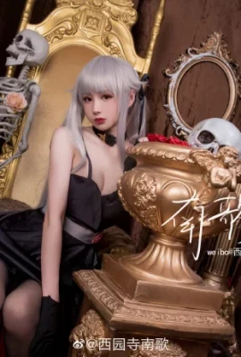 Beautiful girl Mangekyō Kagami no Kiritake figure dress.ver @西园寺南歌 (10 photos)