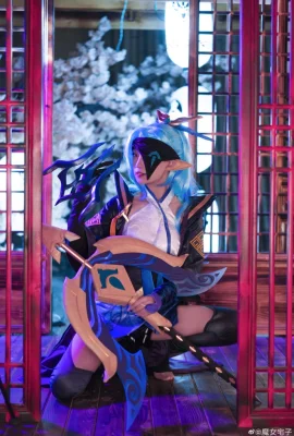 League of Legends Soul Lotus Night Ghost Vayne @ Witch House (10 photos)