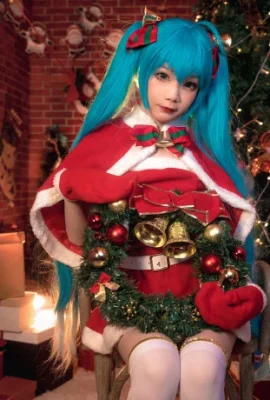 Hatsune Miku Christmas Hatsune @王胖胖u (9 photos)