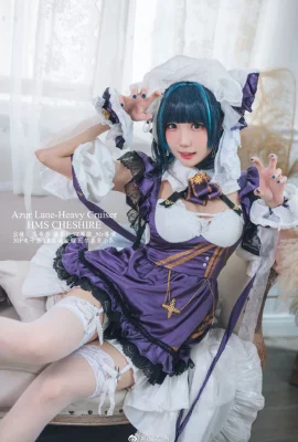 [COS]Azur Lane-Cheshire cos_Sweet cat maid: Guashi sauce