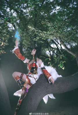 League of Legends CG Ahri @Vastaya Crayfish (9 photos)