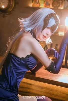 fgo Joan of Arc bar sexy Cosplay beauty pictures[CN: Antique Rabbit](11 photos)