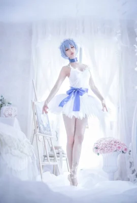 “Neon Genesis Evangelion” Ayanami Rei Cosplay[CN: – Zhou Ji is a cute rabbit -](11 photos)