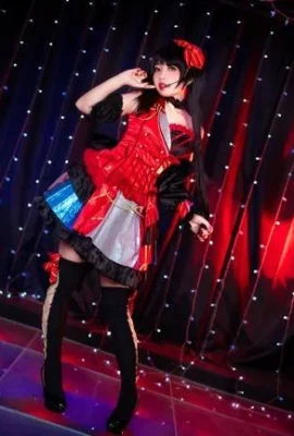 “Date A Live” Tokisaki Kurumi's singing costume Cosplay[CN: Nekota Seina](8 photos)