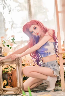 League of Legends Seraphine @Zheng Yi is Justice (10 photos)