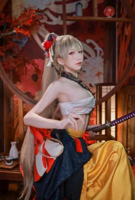 Shui Miao Aqua “Azur Lane-Jean Bart” Big breasts that cannot be covered by a bra (21 Photos)