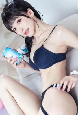 Shui Miao Aqua's “Blue Underwear” yoga pose is too hot (41 Photos)