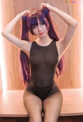 Sally Dorasnow – Mona Swimsuit (Genshin Impact)