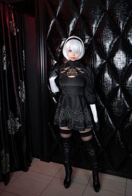 (Omimi) 2B cosplay (nier automata)