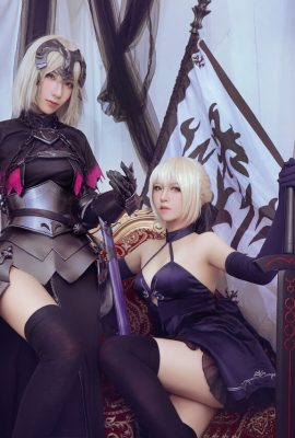 (BANBANKO & sophia-kotokoyo) Altria Pendragon Alter & Jeanne d’Arc Alter