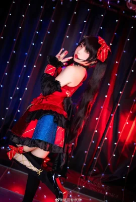 Date A Live Tokisaki Kurumi's singing costume @猫田圣楠奈 (9 photos)