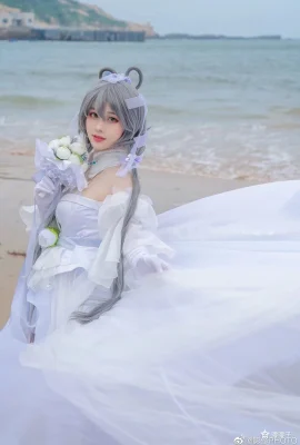 Luo Tianyi's bride @Sweet and immortal Mio sauce (Photographer: @影修PHOTO) (9 photos)