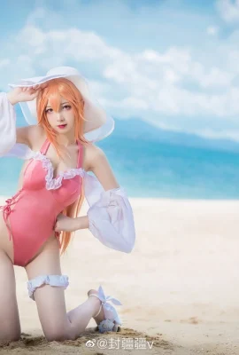 Azur Lane Richelieu Shiokaze's Fleuron Swimwear @封疆疆v (10 photos)
