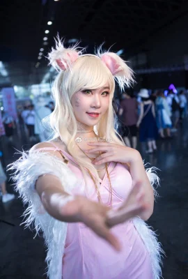 League of Legends Ahri @Fifteen iChigo (2020 Yue Xie Xia Dian) (9 photos)