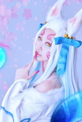 League of Legends Ahri Soul Blossom LOL Soul Blossom Festival @Sorakua索拉垮 (9 photos)