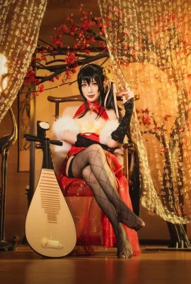 Azur Lane Dafeng Cheongsam @Ly冷羊 (9 photos)