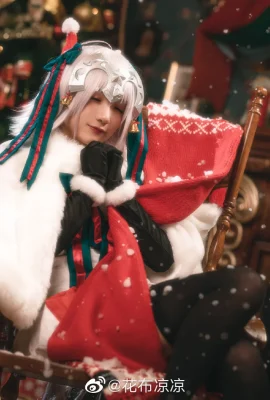 FGO Jeanne d'Arc Christmas @花布凉凉 (9 photos)