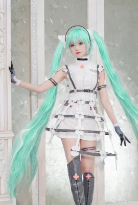 Hatsune Miku SEGA Music Game Birdcage Ver.cos Hatsune Miku MIKU @小柔SeeU (11 photos)