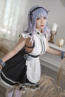 cos Azur Lane Dido @空鸢子 (9 photos)