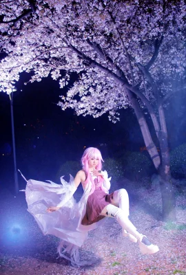 Xia Ningning-EGOIST COS Double Ponytail Night Scene