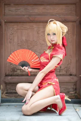 Fate/Grand Order Nero Claudius cheongsam @Green Eggplantnasubi (9 photos)