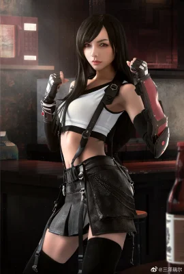 Final Fantasy 7 Remake Tifa Lockhart @Three Zelal (9 photos)