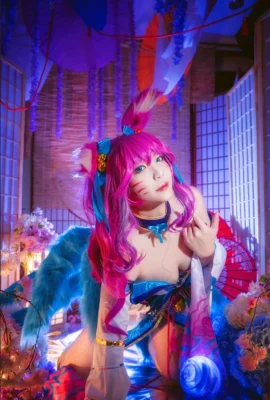 League of Legends Ahri Soul Lotus @阿胖喜欢吃吃吃浪浪浪 (9 photos)