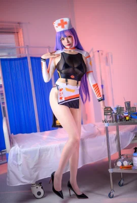 Qiu and Corgi's “Sexy Nurse 2” shows off her big breasts and smells great (31 Photos)