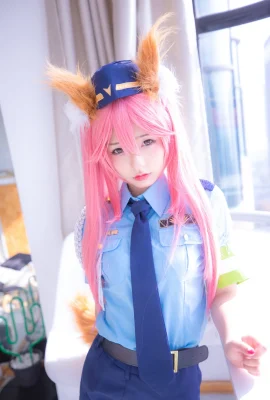 Kagurazaka Madoka's police officer look in FGO-Tamamonomae makes people want to commit crimes (74 Photos)