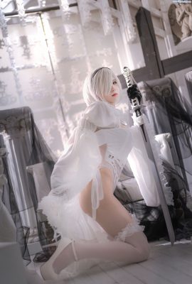 (Cherry blossoms at three o'clock) 2B花衣 Nier 2B Bride