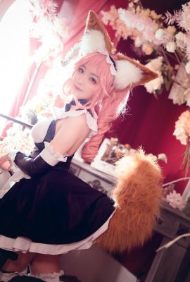 (Kise Ryousa_Rabbit Half-Senior) fate Tamamo-mae maid ver
