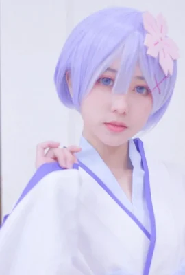 Shimada Kuma-RE Re:Zero -Starting Life in Another World COS Rem Scene Photos Rem as a Young Girl