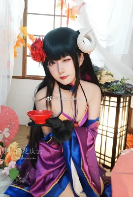 Azur Lane (Suruga) Hundred Flowers Celebration @Yangyan Type nyonyoko (9 photos)