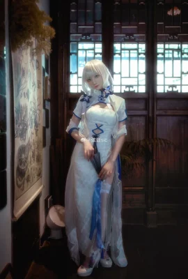Azur Lane Glory Falls in Love with Spring Cheongsam @弦音sic (10 photos)