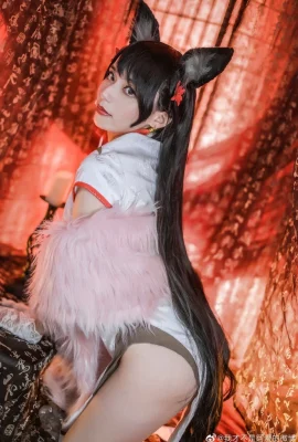 Azur Lane Atago Fanfiction New Year Cheongsam @我才不是阿澄’s Weibo (9 photos)