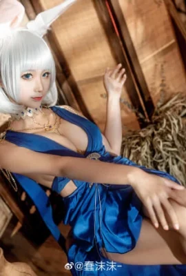 “Azur Lane” Kaga dress sexy big breasts cosplay beautiful pictures[CN: stupid Momo](9 photos)