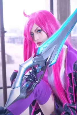 League of Legends Katarina Battle Academy @yizhimoyan (9 photos)