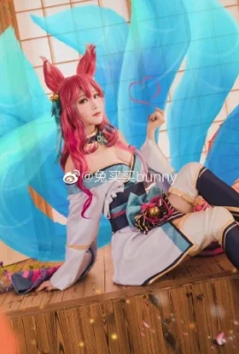 League of Legends Ahri Soul Blossom Skin @兔买买bunny (9 photos)