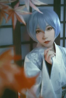 Neon Genesis Evangelion Ayanami Rei Kimono @Coser Xixi (8 photos)