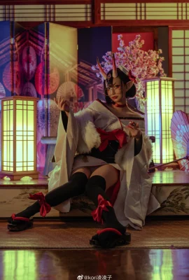 Fate/GrandOrder Shuten Doji Winter Festival Costume @kori Ling Lingzi (9 photos)