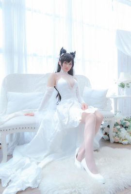 Nyako Atago wedding dress