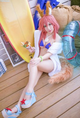 (Call me Chihiro-sama) Tamamo no Mae Swimsuit FGO Tamamo no Mae Swimsuit