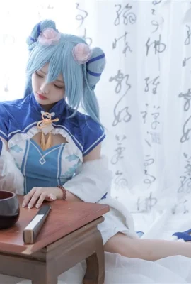 Sharing of beautiful pictures of innocent girl cos Hatsune Miku[CN: A-Xuan school girl](9 photos)